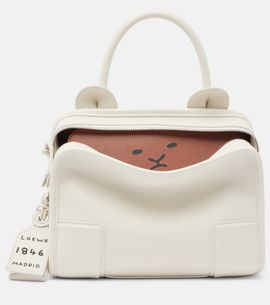 Loewe Loewe Amazona 180 Lion Intarsio Small tote bag