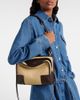 Loewe Loewe Amazona 180 Small suede top-handle bag - 3