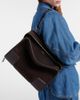 Loewe Loewe Amazona Large suede top-handle bag - 2