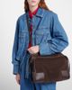Loewe Loewe Amazona Large suede top-handle bag - 3