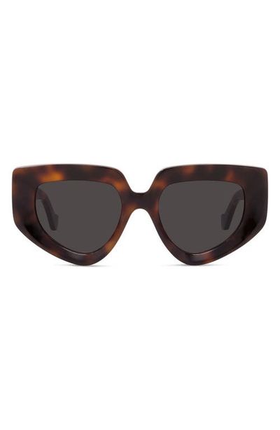 Loewe Loewe Anagram 51mm Geometric Sunglasses