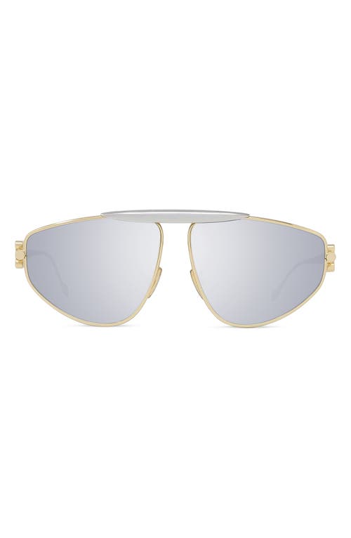 Loewe Loewe Anagram 61mm Pilot Sunglasses