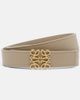 Loewe Loewe Anagram BombÃ© leather belt - 1