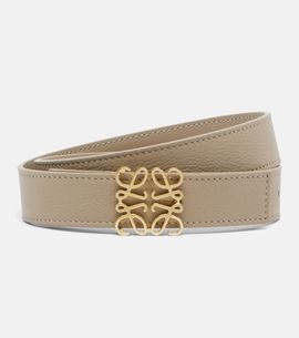 Loewe Loewe Anagram BombÃ© leather belt