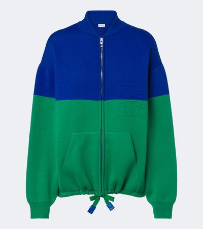 Loewe Loewe Anagram cotton-blend cardigan