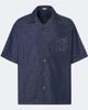 Loewe Loewe Anagram cotton chambray shirt - 1