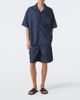 Loewe Loewe Anagram cotton chambray shorts - 2