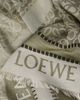 Loewe Loewe Anagram cotton jacquard scarf - 4