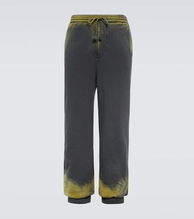 Loewe Loewe Anagram cotton jersey sweatpants