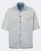 Loewe Loewe Anagram faded denim bowling shirt - 1