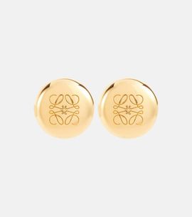 Loewe Loewe Anagram Pebble sterling silver earrings