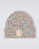 Loewe Loewe Anagram wool and cashmere-blend beanie - 1