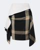 Loewe Loewe Asymmetric checked midi skirt - 1