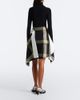 Loewe Loewe Asymmetric checked midi skirt - 6