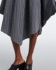 Loewe Loewe Asymmetric cotton-blend midi skirt - 4