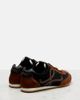 Loewe Loewe Ballet Runner 2.0 leather-trimmed calf hair sneakers - 3