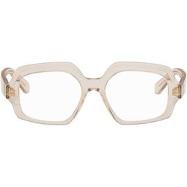LOEWE LOEWE Beige Anagram Glasses