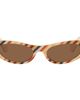 LOEWE LOEWE Beige Flash Slim Cateye Sunglasses - 1