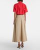 Loewe Loewe Belted cotton and silk maxi skirt - 6
