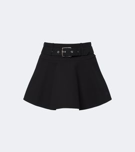 Loewe Loewe Belted cotton mini skirt