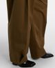 Loewe Loewe Belted pleated high-rise cotton and silk wide-leg pants - 5