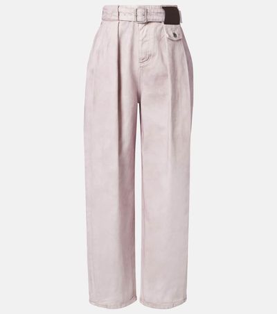 Loewe Loewe Belted wide-leg jeans