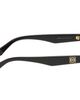 LOEWE LOEWE Black Mini Anagram Oval Sunglasses - 2