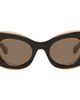LOEWE LOEWE Black Sierra Butterfly Sunglasses - 1