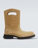 Loewe Loewe Bobby cutout suede mid-calf boots - 1