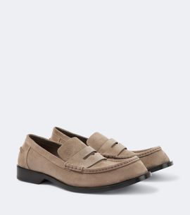 Loewe Loewe Bobine suede Penny loafers
