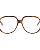 LOEWE LOEWE Brown Anagram Optical Glasses - 1