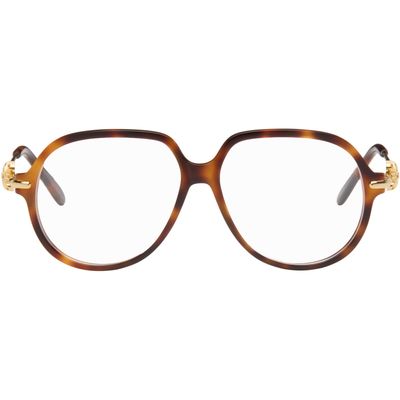 LOEWE LOEWE Brown Anagram Optical Glasses