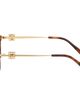 LOEWE LOEWE Brown Anagram Optical Glasses - 3