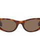 LOEWE LOEWE Brown Flash Small Cateye Sunglasses - 1