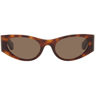 LOEWE LOEWE Brown Flash Small Cateye Sunglasses