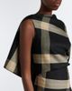 Loewe Loewe Caped checked minidress - 3
