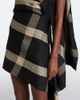 Loewe Loewe Caped checked minidress - 4