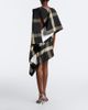 Loewe Loewe Caped checked minidress - 5