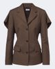 Loewe Loewe Caped wool blazer - 1