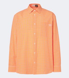 Loewe Loewe Checked cotton-blend shirt