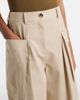 Loewe Loewe Cotton and silk cropped pants - 4
