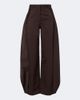 Loewe Loewe Cotton and silk gabardine barrel-leg pants - 1