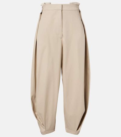 Loewe Loewe Cotton and silk twill balloon pants
