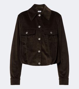Loewe Loewe Cotton corduroy blouson jacket