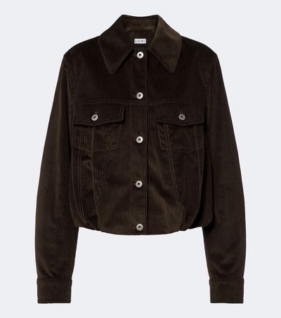 Loewe Loewe Cotton corduroy blouson jacket