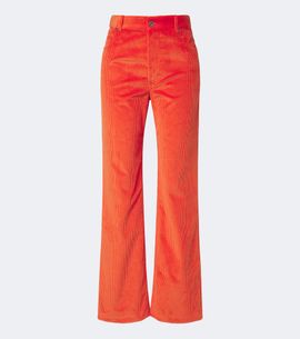 Loewe Loewe Cotton corduroy straight pants
