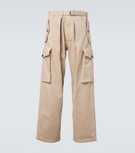 Loewe Loewe Cotton satin cargo pants