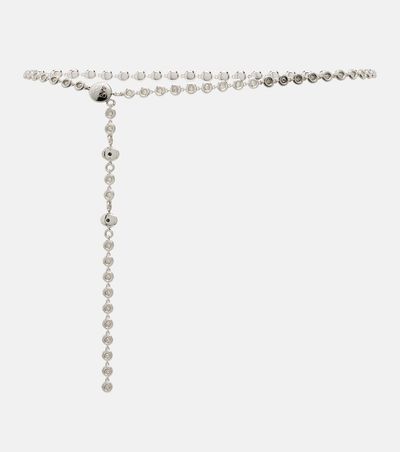 Loewe Loewe Crystal-embellished chain belt