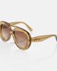 Loewe Loewe Curvy aviator sunglasses - 4
