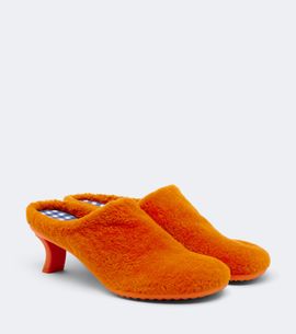 Loewe Loewe Dive shearling mules
